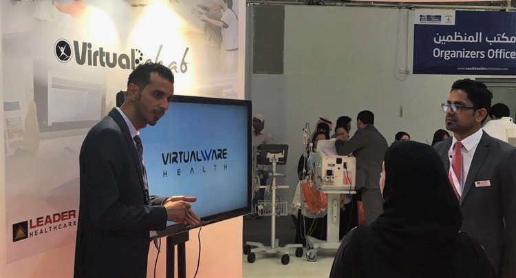 VirtualRehab at Saudi Health Exhibition