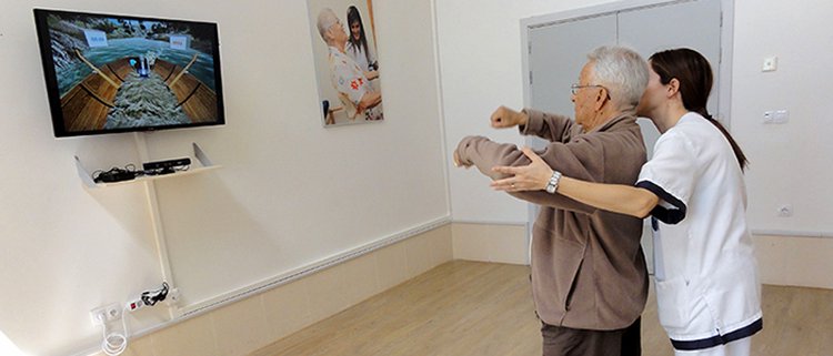Orpea centres in Sanchinarro and Las Rozas have introduced the Virtualrehabilitation system